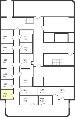 Кладовки, 5.49 м²