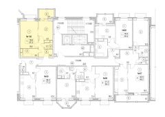 1-комнатная квартира 37,6 м²