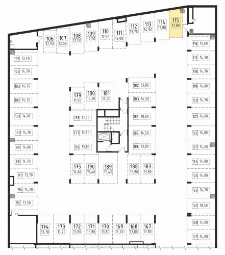 Машиноместа, 13.8 м²