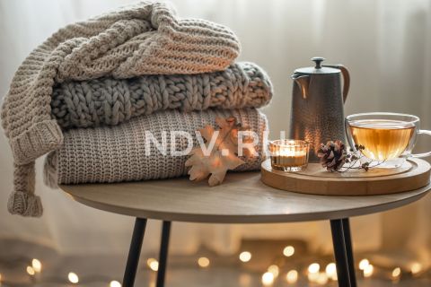 Интерьер в осенних тонах