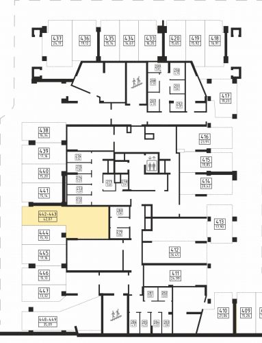 Машиноместа, 16.46 м²