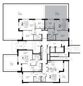 2-комнатная квартира 57,22 м²