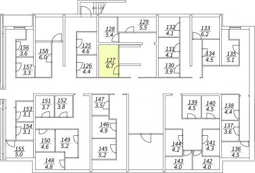 Кладовки, 6.7 м²