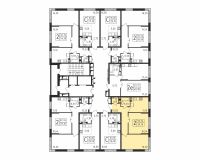 2-комнатная, квартира, 59.1 м²