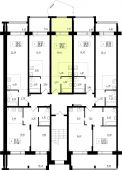 1-комнатная квартира 32,77 м²
