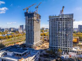 Монолитные работы, фасадные работы