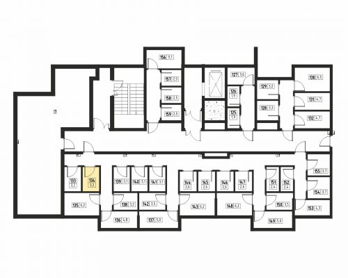 Кладовки, 3.2 м²