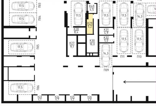 Кладовки, 5.2 м²