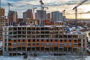 Монолитные работы, кладка стен