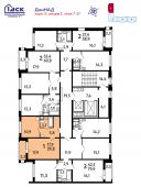 1-комнатная квартира 39,8 м²
