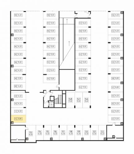 Машиноместа, 13.8 м²