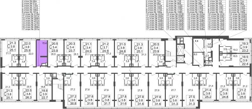 Кладовки, 15.4 м²
