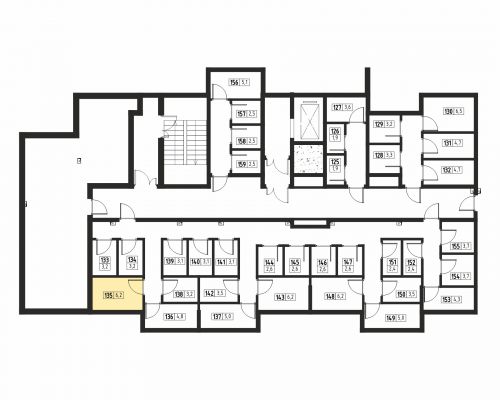 Кладовки, 6.2 м²