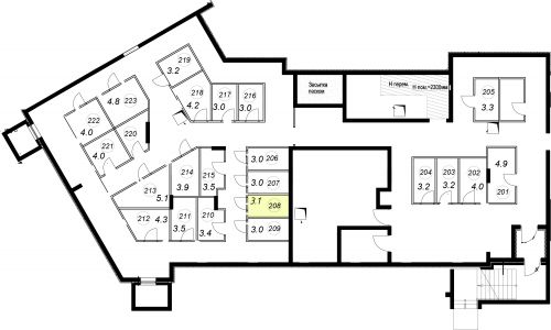 Кладовки, 3.1 м²