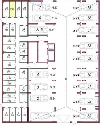 Кладовки, 6.2 м²