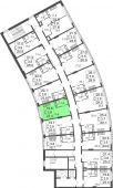 1-комнатная квартира 23,4 м²