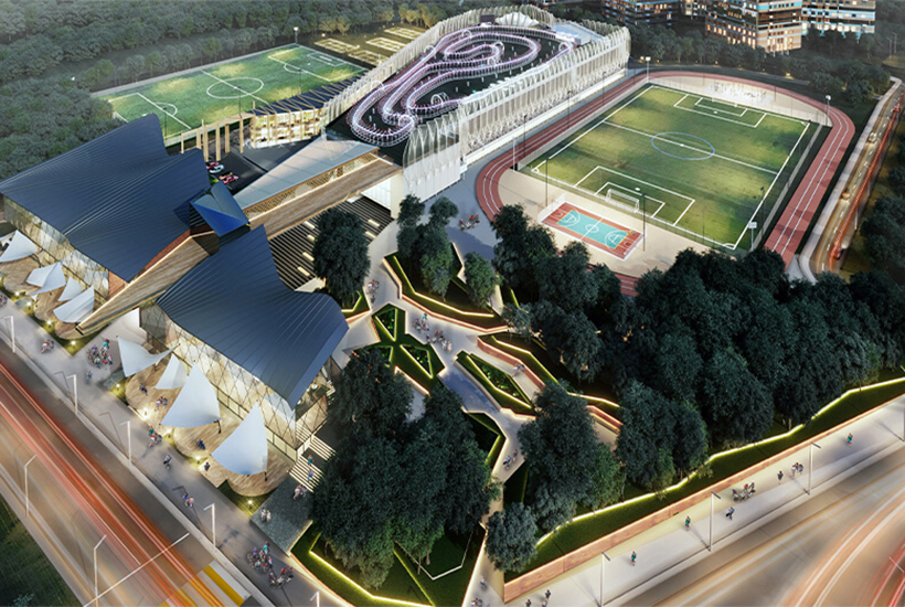 На стадионе «Искра» в Москве построят целый кластер различных объектов  