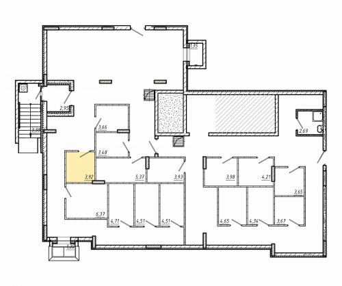 Кладовки, 3.9 м²