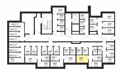 Кладовки, 6.2 м²