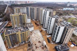 Фасадные работы, монтаж коммуникаций