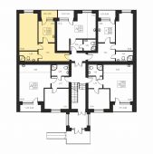 1-комнатная квартира 41 м²