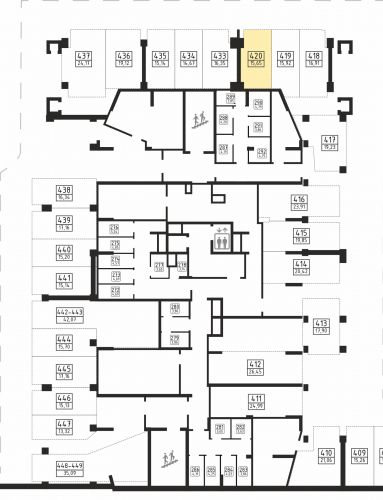 Машиноместа, 15.65 м²