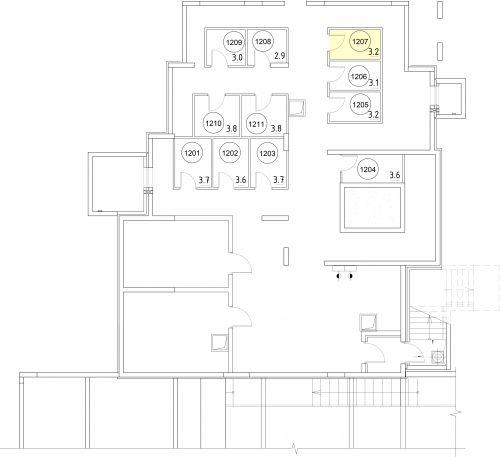 Кладовки, 3.2 м²