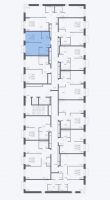 1-комнатная, квартира, 32.26 м²