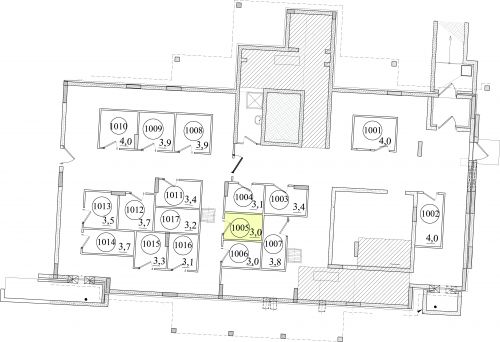 Кладовки, 3 м²