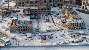 Монолитные работы, кладка стен