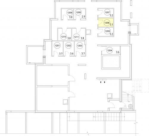 Кладовки, 3.1 м²
