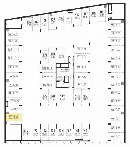 Машиноместа, 13.5 м²