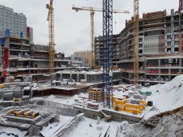 Монолитные работы, монтаж коммуникаций