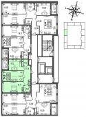 2-комнатная квартира 52,08 м²