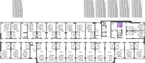 Кладовки, 3.5 м²