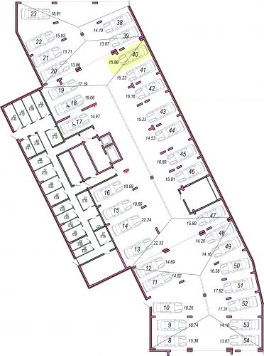 Машиноместа, 15.9 м²