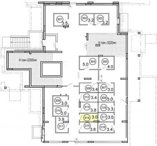 Кладовки, 3.1 м²