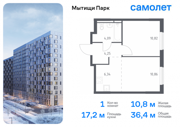 1 комната до 36.36