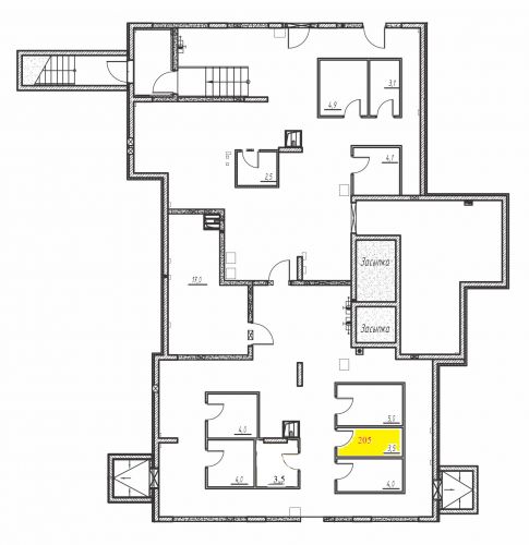 Кладовки, 3.5 м²