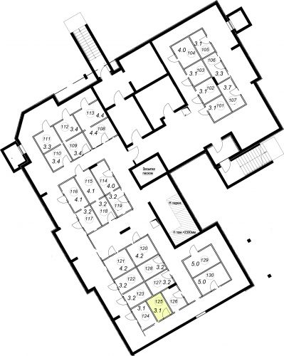 Кладовки, 3.1 м²