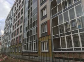 Корпус 25: фасадные работы