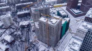 Монолитные работы, остекление