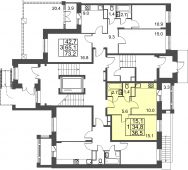 1-комнатная квартира 36,5 м²
