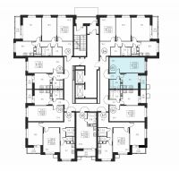 1-комнатная, квартира, 38.5 м²