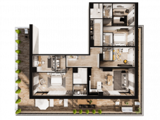 4-комнатная квартира 150,6 м²