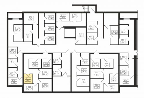Кладовки, 3.3 м²