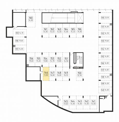 Машиноместа, 13.8 м²