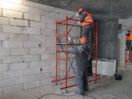 Монолитные работы, монтаж коммуникаций