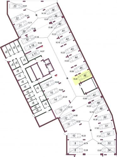 Машиноместа, 15.8 м²