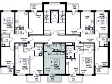 1-комнатная квартира 30,97 м²